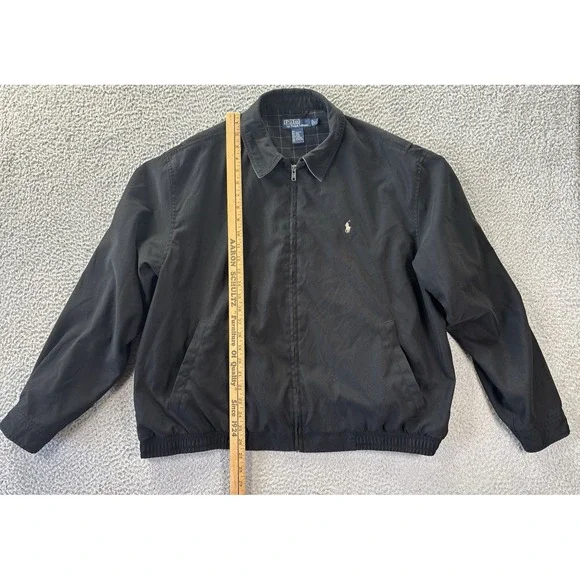 Polo by Ralph Lauren Black Bomber Jacket - Picture 5 of 13